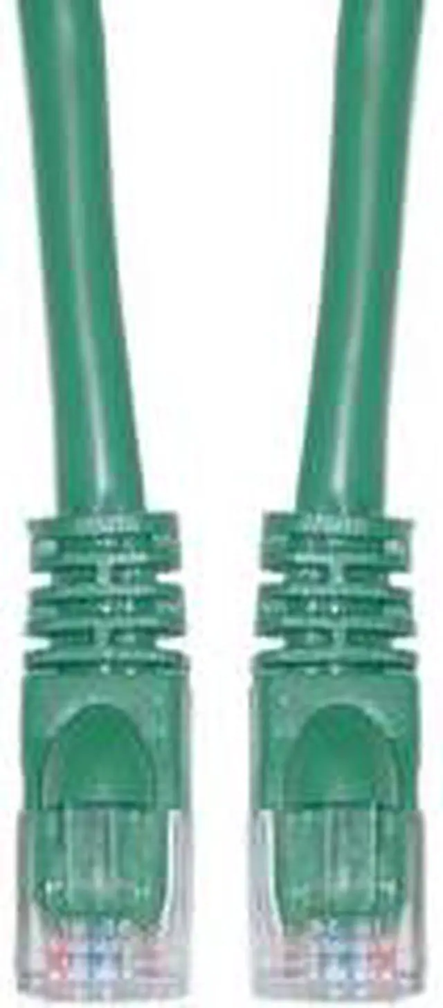 Alt view image 2 of 4 - CableWholesale Cat6 Ethernet Patch Cable Snagless Molded Boot 10 foot - Green