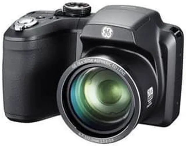 Alt view image 2 of 5 - GE Power Pro Series X2600 Black 16.08 MP 26X Optical Zoom 26mm Wide Angle Camera HDTV Output
