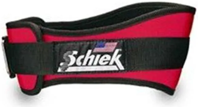 Main image of Schiek 2004-RED-S Schiek Original 4 .75 inch Nylon Support Belt Red - S