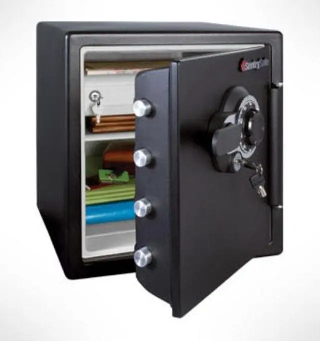 Main image of SentrySafe SFW123DEB Combination Safe - Fire, Water & Impact Resistant, 1.2 cu. ft.