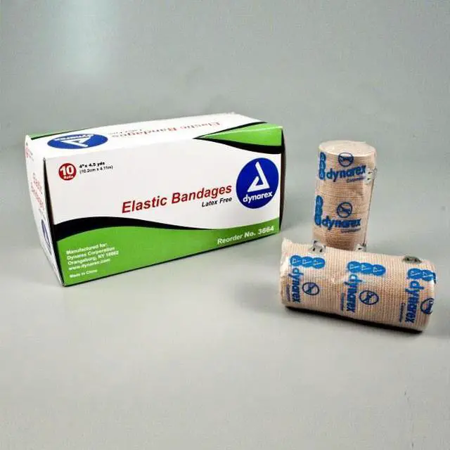 Main image of DYNAREX 3664 Elastic Bandage, 4In x 12 ft. 18 In., PK50
