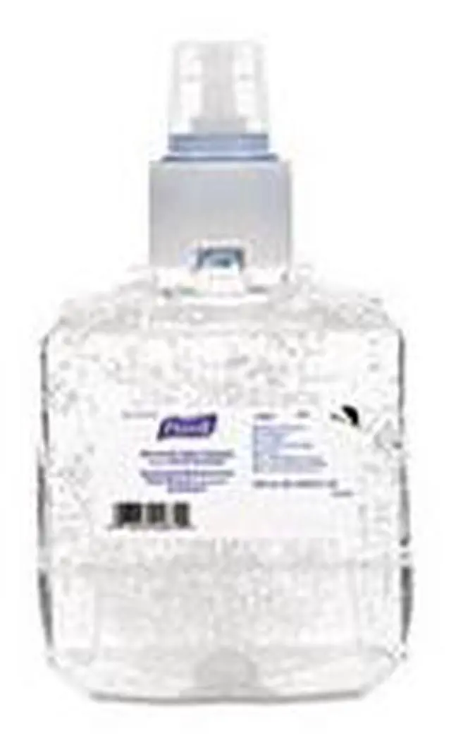 Main image of Gojo 190302CT Adv. Green Cert. Instant Hand Sanitizer Refill, 1200mL, Fragrance-Free, 2 Per Carton