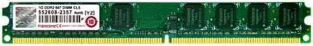 Alt view image 3 of 12 - Transcend JM667QLU-1G JetRAM 1GB DDR2 SDRAM Memory Module