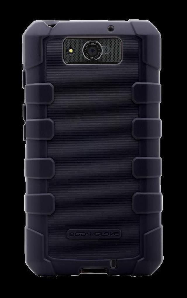 Alt view image 2 of 3 - Body Glove Snap-On Case for Samsung Galaxy S4 (Glossy Pink and Teal Chevron Pattern)