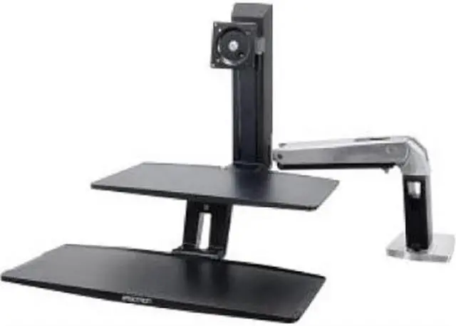 Main image of Ergotron Workfit-a with suspended Keyboard, Single Ld - 24-390-026