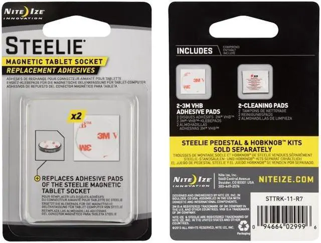 Alt view image 5 of 13 - NITE IZE STSM-11-R7 Steelie Magnet, Universal, Neodymium