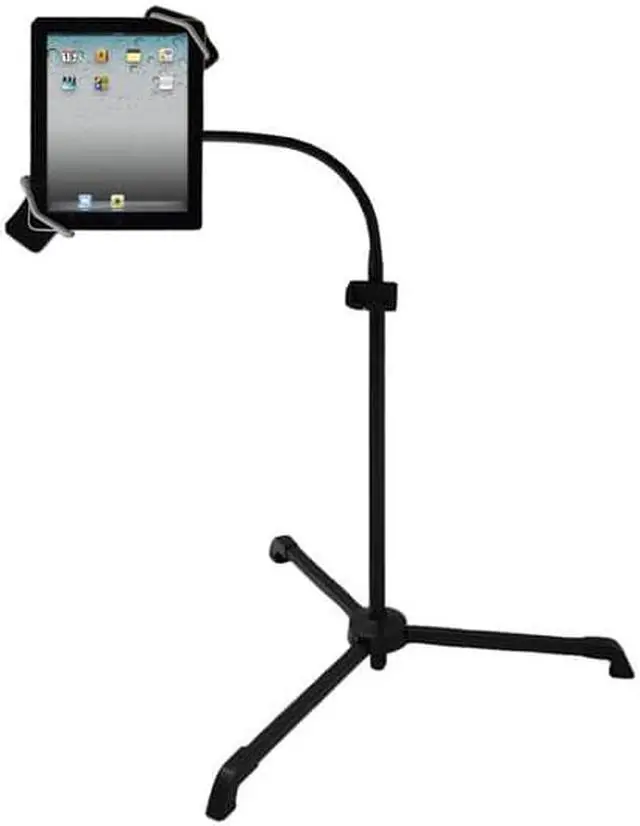 Alt view image 17 of 17 - Universal Tablet PC/Android/Kindle/iPad Floor Stand For Music, Reading, Bedside Use,Fitness Use