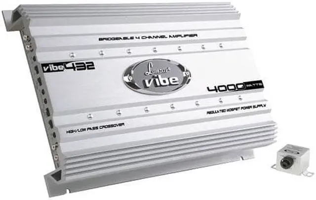 Alt view image 4 of 12 - Vibe 4000 Watt 4 Channel Mosfet Amplifier