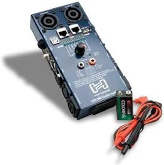 Alt view image 2 of 9 - Cbt-500 Audio Cable Tester Continuity Test Battery Check