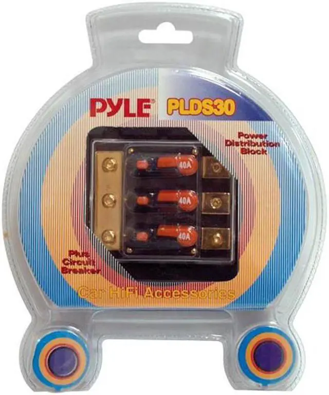 Alt view image 5 of 7 - PYLE CAR AUDIO PLDS30 NEW TRIPLE CIRCUIT BREAKER POWER DISTRIBUTION BLOCK 40 AMP