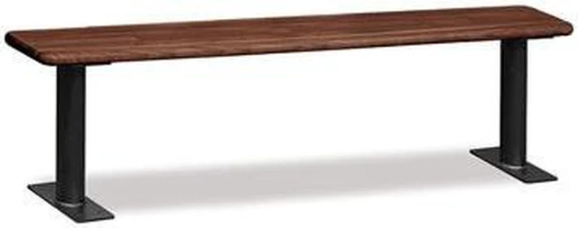 Main image of Salsbury 77786DRK Locker Room Bench Color Dark, Size - 18 In. H X 72 In. W X 9.5 In. D