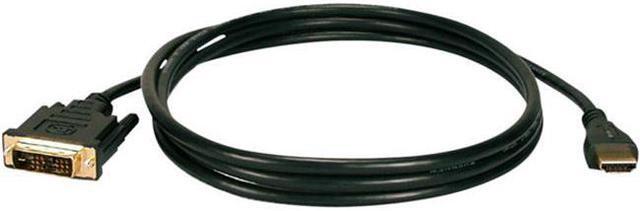 Alt view image 2 of 11 - QVS HDMI Male to DVI Male HDTV/Flat Panel Digital Video Cable