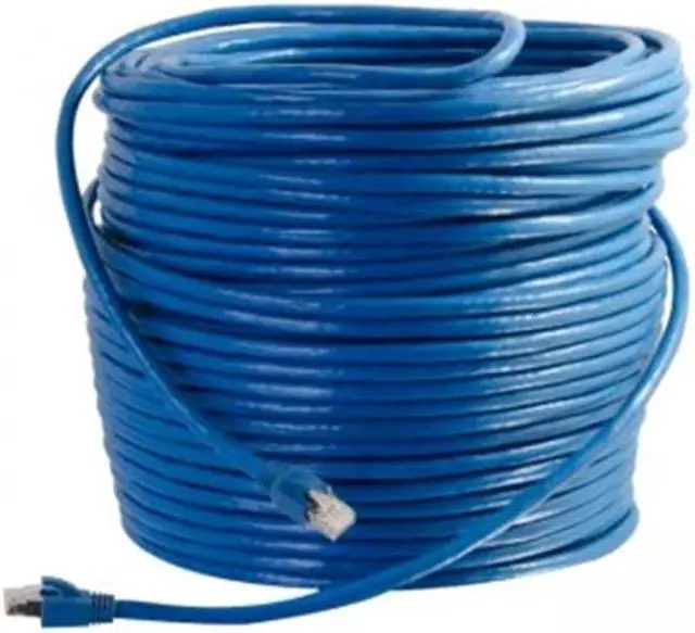 Alt view image 2 of 20 - 250ft Cat6 Blue Solid Shielded Patch Cable