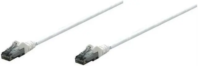 Main image of INTELLINET 342025 100' CAT6 UTP Patch Cbl White