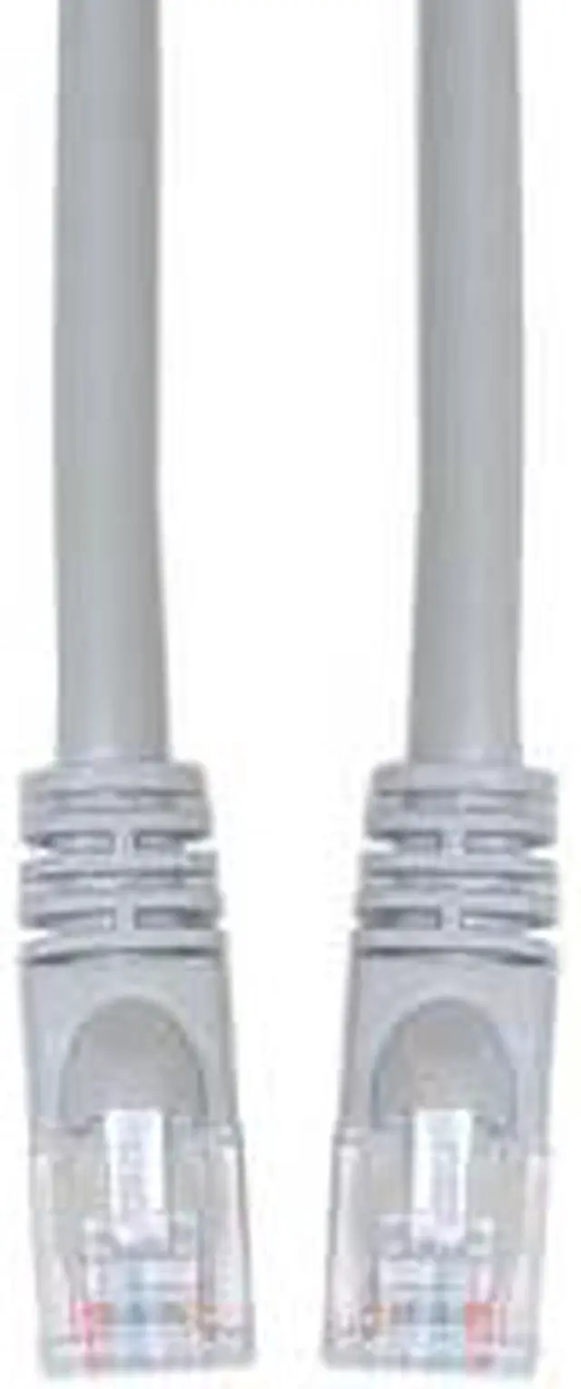 Alt view image 2 of 2 - Cable Wholesale Cat6a Ethernet Patch Cable  Snag-less Molded Boot  500 MHz  10 foot - Gray