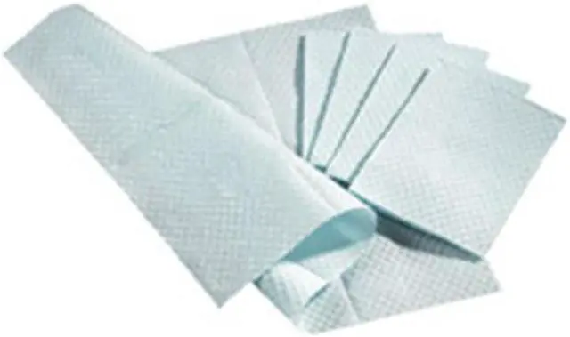 Alt view image 3 of 7 - Medline NON24356W 2-Ply Tissue/Poly Professional Towels,White Case Of 500 EA