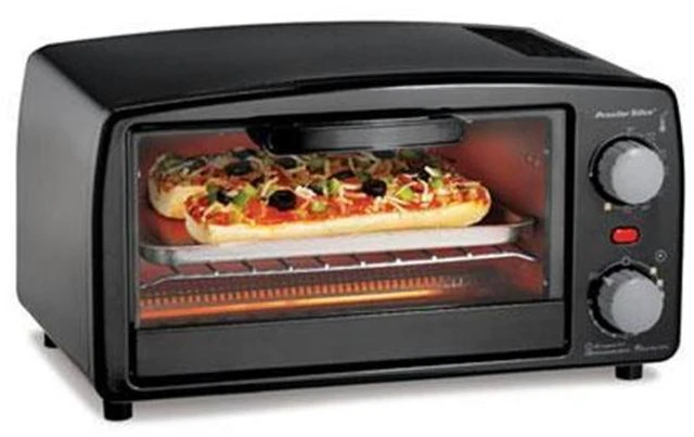 Main image of Proctor Silex 31118PS Toaster Oven Broiler, Black