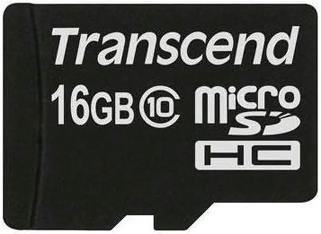 Alt view image 4 of 10 - Transcend 16GB MicroSDHC Class 10 Memory Card Model TS16GUSDC10M