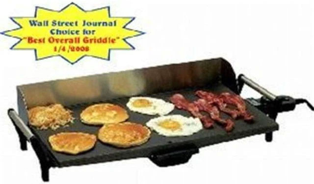 Alt view image 2 of 12 - BroilKing Pro Gray Griddle With Stainless Handles And Backsplash - PCG-10