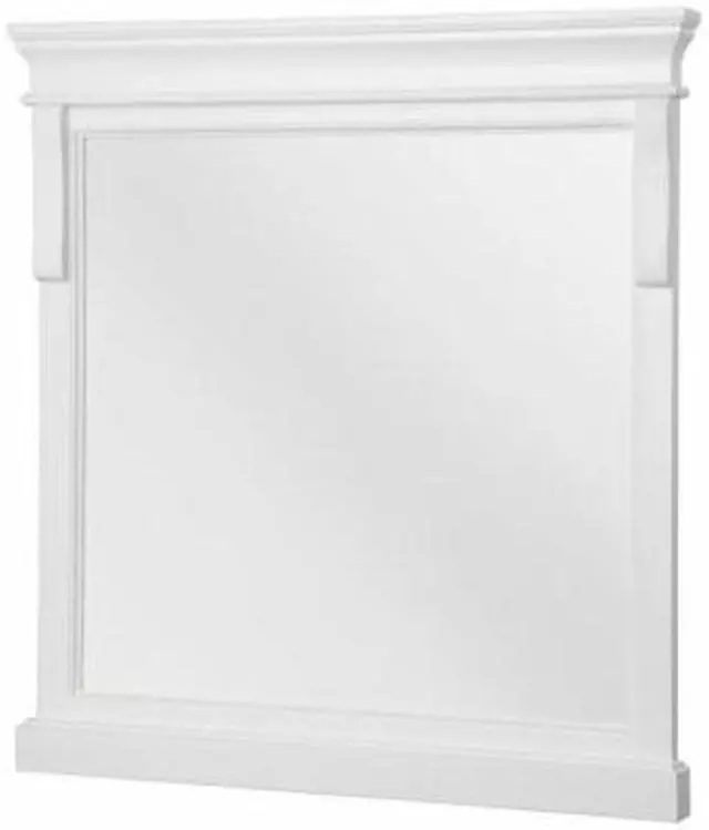 Alt view image 2 of 5 - Foremost NAWM2432 Naples 24" W x 32" H Mirror in White