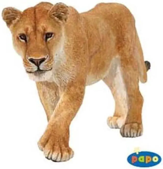Alt view image 2 of 3 - Papo 50028 Wild Animal Lioness Figure