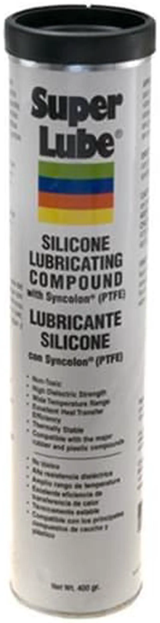 Alt view image 2 of 4 - Silicone Lubricating Grease, 400g, Super LubeÂ® SUPER LUBE 92150