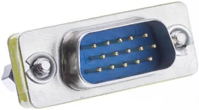 Alt view image 2 of 3 - Cable Wholesale HD15 (VGA) Male / HD15 (VGA) Female, SVGA Mini Coupler (For PC)