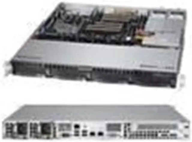 Alt view image 3 of 4 - SUPERMICRO SuperServer Tower/Rack-mountable Server 2-way SATA/SAS SYS-6017R-M7RF