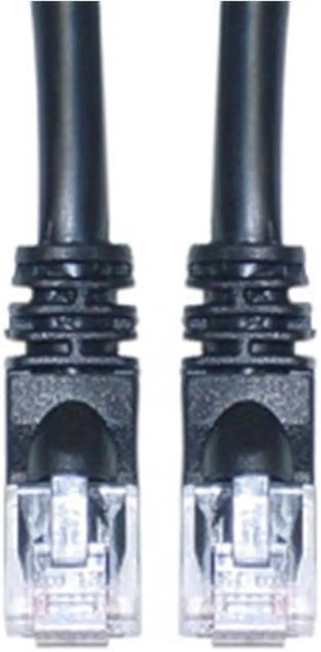 Alt view image 7 of 8 - CAT5E, UTP, with Molded Boot, 350MHz, Black, 35 ft