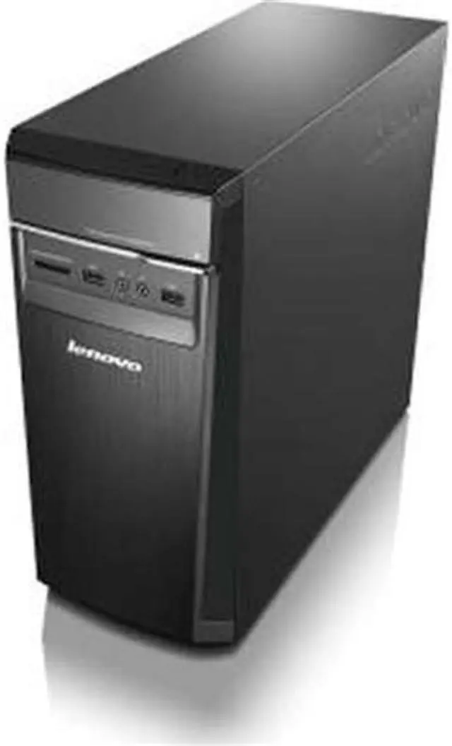 Alt view image 4 of 5 - Lenovo Desktop Computer H50 (90BG003KUS) AMD A10-7800 8GB DDR3 1TB HDD 120GB SSD AMD Radeon R9 360 2 GB GDDR5 Windows 10 Home 64-Bit