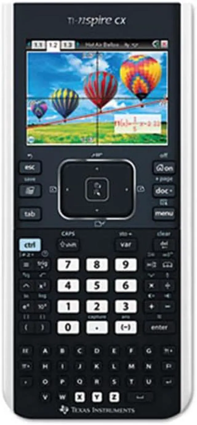 Alt view image 5 of 6 - TI-Nspire CX Handheld Graphing Calculator with Full-Color Display
