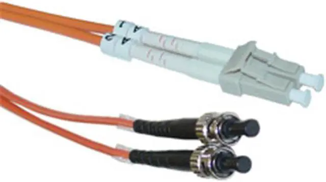 Main image of CableWholesale LCST-11103 Fiber Optic Cable  LC  ST  Multimode  Duplex  62.5-125  3 meter (10 foot)