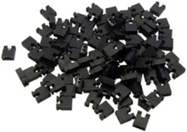 Alt view image 3 of 4 - Cable Wholesale Jumper connector 2.54mm for 3 1/2 hard disk 100pcs per bag
