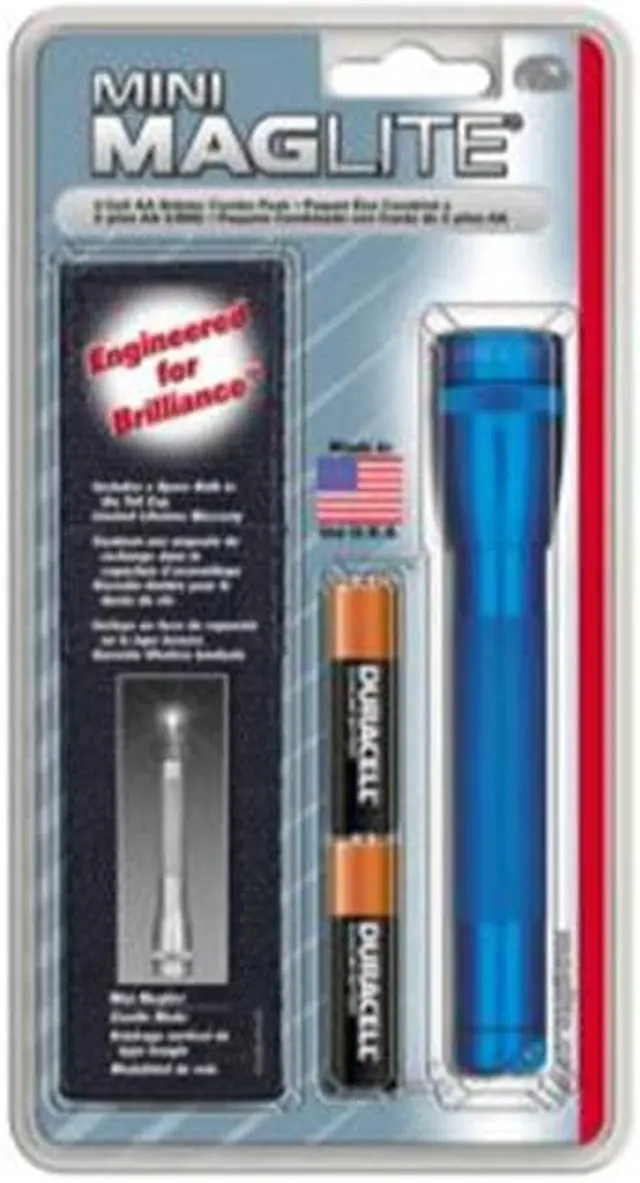 Alt view image 3 of 8 - MagLite Maglite AA Blue Holster Pack