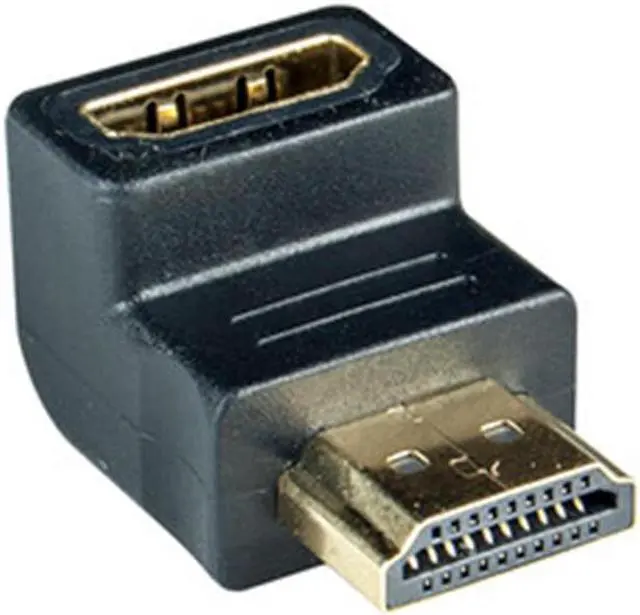 Alt view image 4 of 4 - HDMI Male to HDMI Female 90-degree Angle Adaptor