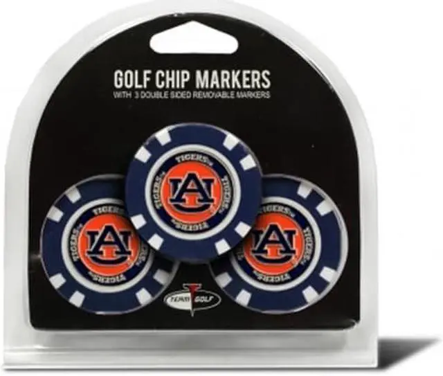 Main image of TEAM GOLF 20588 Auburn University Golf Chip - Pack of 3