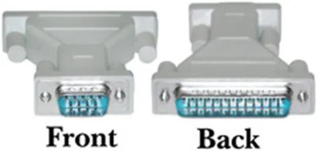 Main image of DB9 Male / DB25 Male, AT Modem Adaptor, Molded