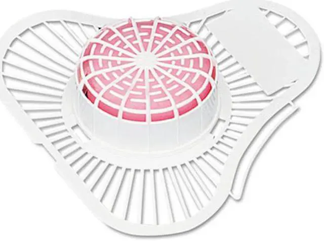 Main image of Boardwalk PBS Urinal Screen With Para Deodorizer Block, Cherry