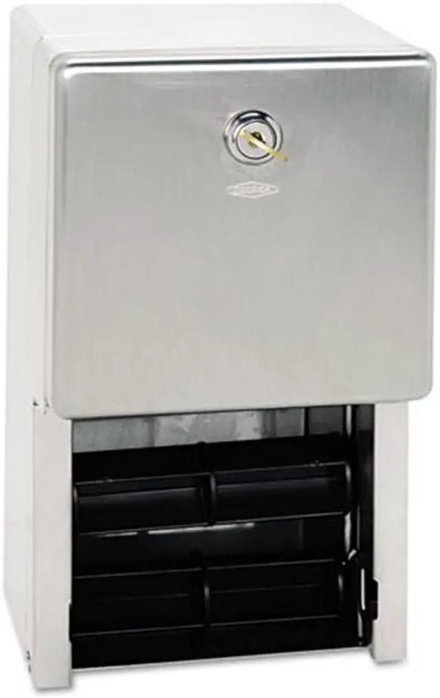 Main image of Bob 2888 Stainless Steel Two-Roll Tissue Dispenser