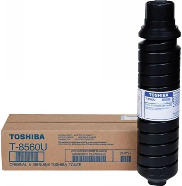 Alt view image 3 of 8 - Black Toner Cartridge for Toshiba T-8560 E STUDIO 556, E STUDIO 656, E STUDIO 756, E STUDIO 856, Genuine Toshiba Brand