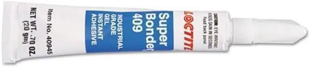 Alt view image 2 of 4 - Clear 20g Instant Adhesive, Tube Container Type, 75 sec. Begins to Harden