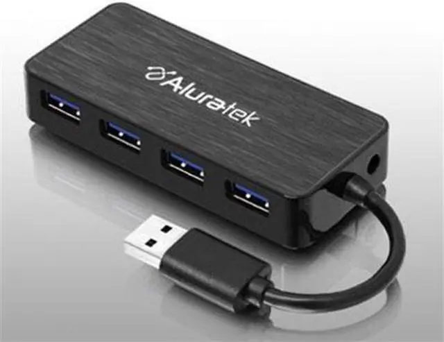 Alt view image 3 of 8 - 4PORT USB 3.0 HUB W/ AC PWR