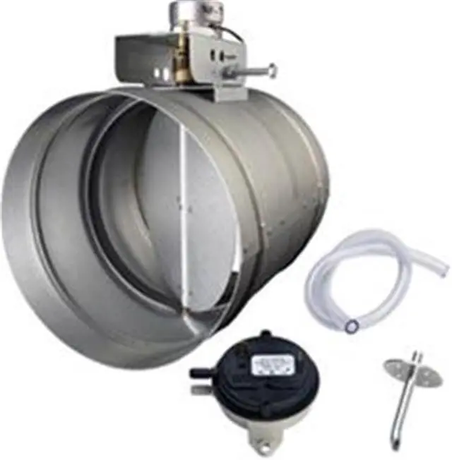 Main image of Broan MD6TU 6" Universal Automatic Make-Up Air Damper with Pressure Sensor Kit