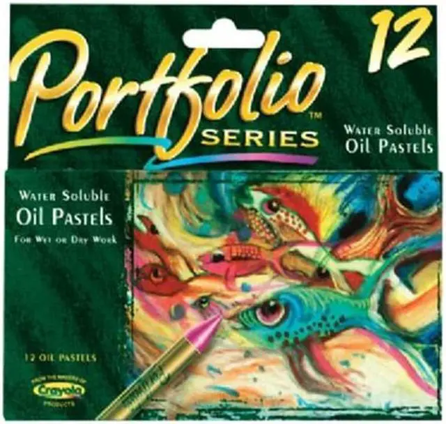 Alt view image 3 of 8 - Crayola Portfolio Pastels 12/Pkg-Assorted Colors
