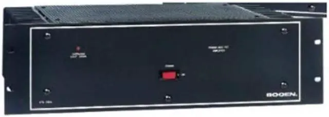 Alt view image 2 of 3 - Bogen Communications HTA250A 250-Watt Rack Mounting Power Amplifier