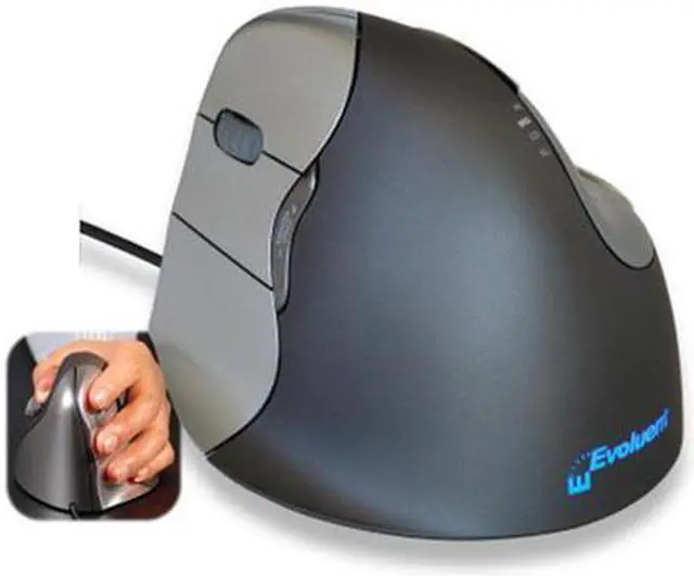 Main image of Evoluent KOV-VM4L Vertical Mouse 4 corded - left handed