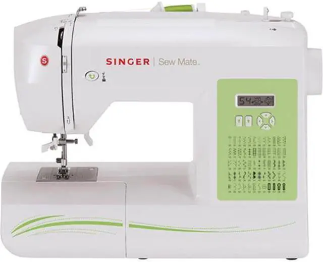 Main image of SINGER Factory Serviced 5400 Fashion Mate 60-Stitch Electronic Sewing Machine with 4 Buttonhole Styles and Variable Needle Positions