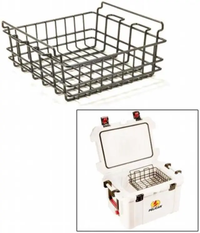 Alt view image 3 of 17 - PELICAN 35-45-65-WB ProGear(R) 35qt/45qt/65qt Cooler Small Wire Basket