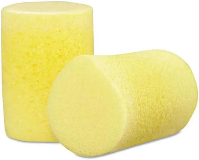Alt view image 2 of 13 - 3M E·A·R Classic Single-Use Earplugs, Cordless, 29NRR, Yellow