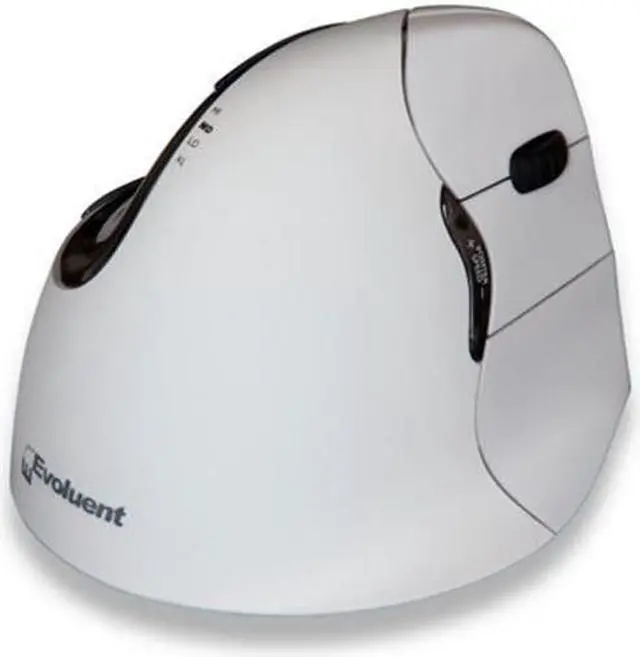 Alt view image 2 of 10 - EVOLUENT VERTICAL MOUSE 4 BLUETOOTH RIGHT HANDED-THE ERGONOMIC PATENTED SHAPE SU